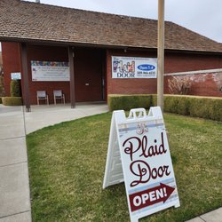 St Timothy's Plaid Door - Front entrance