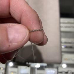 Kay Jewelers Outlet - My repaired chain, please note the yellow gold over my white gold chain