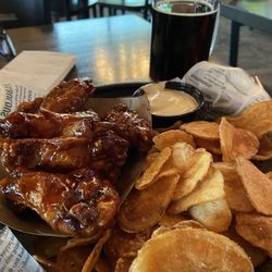 Wings and chips