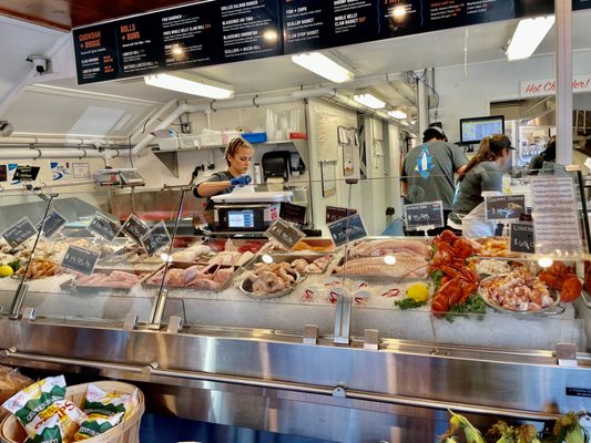 Chatham Pier Fish Market by null