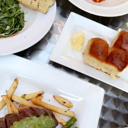 Bizou - Steak frites, Bread Plate, burrata, pasta