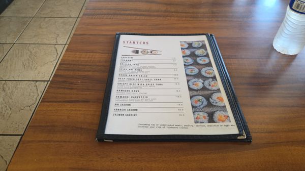 Menu photo 1 Hana Sushi Honolulu, HI Menu photo 1 Hana Sushi Honolulu, HI