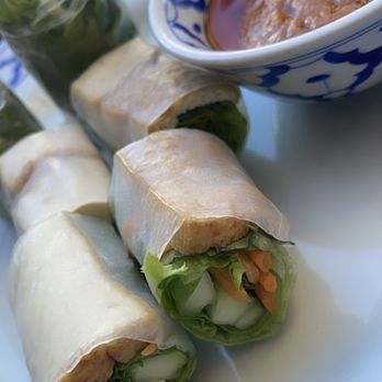 Pineapple Thai - Veggie fresh roll - Thai Near Me - Cupertino, California Pineapple Thai - Veggie fresh roll - Thai Near Me - Cupertino, California