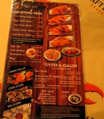 Menu photo 2 Crafty Crab Houston, TX Menu photo 2 Crafty Crab Houston, TX