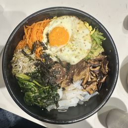 Galbi-jjim bibimbap