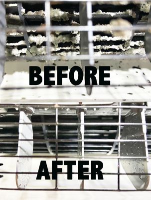 Power Wash AC, Rid of Mold & Breathe Clean Air !! - Our business specializes in power wash hydro clean system for split AC unit. This system will get rid of all the mold that gets caught in the coils and blower wheel. We will pressure power wash the evaporator coils, blower wheel and inside the unit. This system is originated in Japan since 1990. Power Wash AC, Rid of Mold & Breathe Clean Air !! - Our business specializes in power wash hydro clean system for split AC unit. This system will get rid of all the mold that gets caught in the coils and blower wheel. We will pressure power wash the evaporator coils, blower wheel and inside the unit. This system is originated in Japan since 1990.