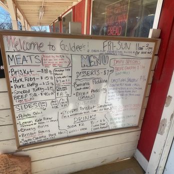 Goldee’s BBQ - Menu - Barbeque Near Me - Fort Worth, Texas Goldee’s BBQ - Menu - Barbeque Near Me - Fort Worth, Texas