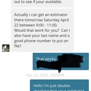 Sidelines Tree Service - They never responded on the Yelp message or by text. Looks like they think their time is more valuable than mine. - Tree Services Near Me - Oakdale, Pennsylvania
