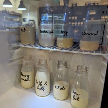 Johnson City Coffee - All the milk options you can add yourself - Coffee & Tea Near Me - Johnson City, Texas Johnson City Coffee - All the milk options you can add yourself - Coffee & Tea Near Me - Johnson City, Texas