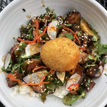 Odd Duck - Pork belly bowl - American Near Me - Austin, Texas Odd Duck - Pork belly bowl - American Near Me - Austin, Texas