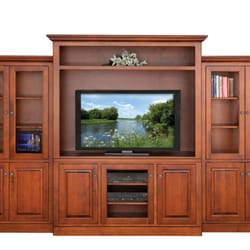 Everything Amish - Custom staining available on wall units