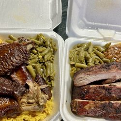 Smoke it Up Food Truck - Smoked turkey and smoked ribs