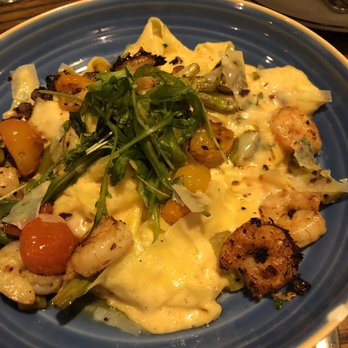 STIRR - Shrimp pappardelle (minus the mushrooms) - Cocktail Bars Near Me - Dallas, Texas STIRR - Shrimp pappardelle (minus the mushrooms) - Cocktail Bars Near Me - Dallas, Texas