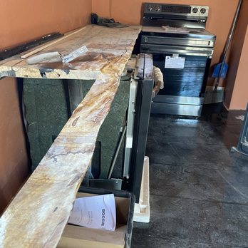 Duford Brannen Builders - The kitchen counter he spent 2 weeks building. - Roofing Near Me