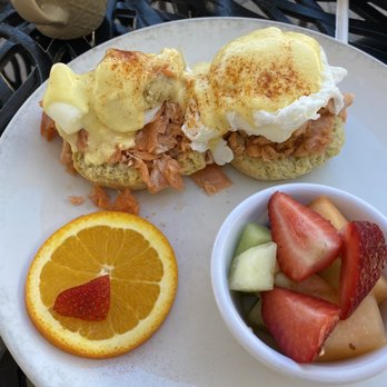Sage Biscuit Cafe - Downtown - Smoked salmon Benedict - Breakfast & Brunch Near Me - Bradenton, Florida