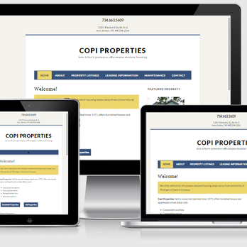 Lireo Designs - Redesign of Copi Properties, a student apartment and house rental company in Ann Arbor, Michigan - Web Design Near Me - Canton, Michigan Lireo Designs - Redesign of Copi Properties, a student apartment and house rental company in Ann Arbor, Michigan - Web Design Near Me - Canton, Michigan