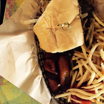 Cuba Cuba - Pan con lechon is tasty. Wish they gave you more plantains, less fries. Will ask next time. - Cuban Near Me - Glendale, Colorado