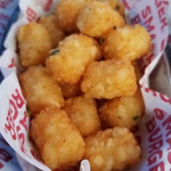 Smashburger - Smash tots- tots with rosemary & olive oil. Crunchy and fresh - Burgers Near Me - Tampa, Florida Smashburger - Smash tots- tots with rosemary & olive oil. Crunchy and fresh - Burgers Near Me - Tampa, Florida