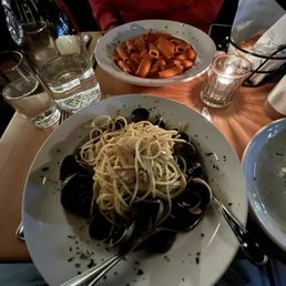 Spaghetti Vongole Penne Vodka
