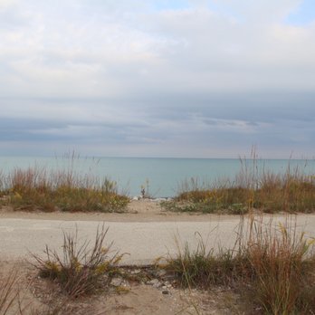 Illinois Beach State Park  - Beach shot walking from campsites - Parks Near Me - Zion, Illinois