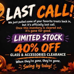 Pure CBD - We just pulled some of your favorite treats back in, but it's officially last call. Once this inventory is cleared out, it's gone for good.