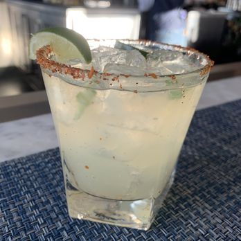Coastal Kitchen - Cucumber Jalapeño Margarita (5/5)  A must-try! - New American Near Me - Dana Point, California