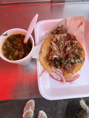 Tacos de Birria “El Sabroso” by null