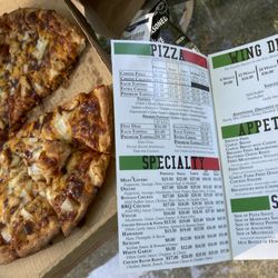 Congin's Pizza - BBQ Chicken Pizza Pie.