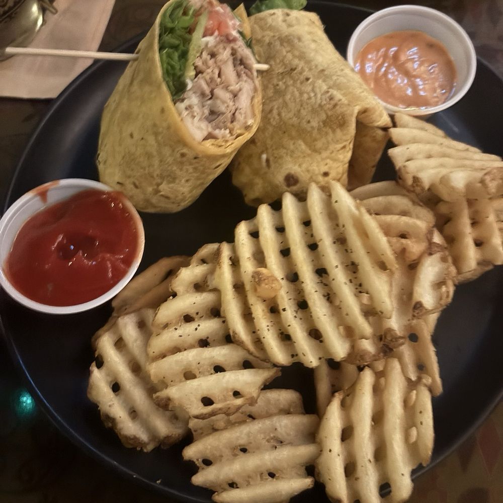 Max’s South Seas Hideaway - Jerk Chicken Wrap - Tiki Bars Near Me - Grand Rapids, Michigan Max’s South Seas Hideaway - Jerk Chicken Wrap - Tiki Bars Near Me - Grand Rapids, Michigan