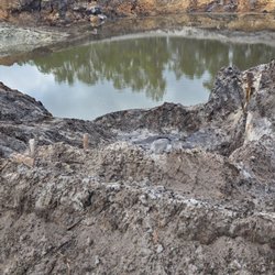 B & T Trucking - the mess left behind