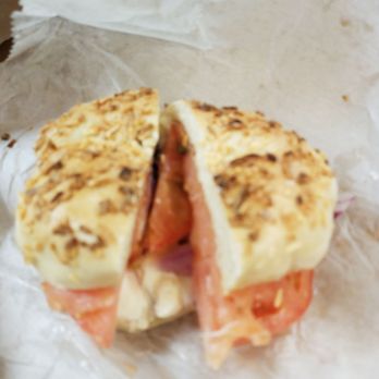Bagels Etc. - Lox on onion bagel - Bagels Near Me - Washington, DC, District of Columbia