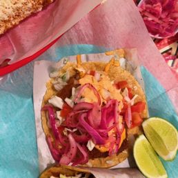 BAJA TACO , CAMARON TACO BAJA TACO , CAMARON TACO