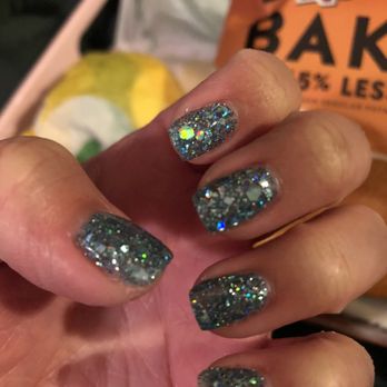 Dip Nails & Lashes - Holo sparkles dipped - Nail Salons Near Me - Phoenix, Arizona Dip Nails & Lashes - Holo sparkles dipped - Nail Salons Near Me - Phoenix, Arizona