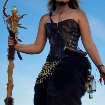 Fabrics R Us - Used some black fur I purchased to make this for renaissance faire!! It's been holding up for almost a year now! - Fabric Stores Near Me - San Jose, California