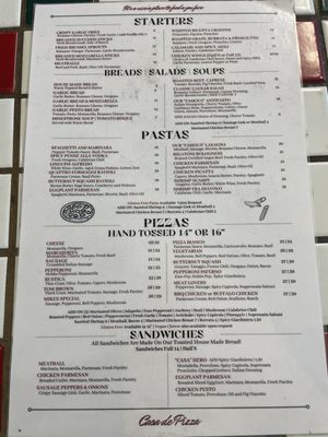 Menu photo 3 Casa De Pizza Granada Hills, CA Menu photo 3 Casa De Pizza Granada Hills, CA