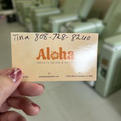 Aloha Beauty Center - Tina is the best nail tech!!!