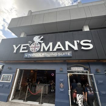Yeoman's Topgolf Swing Suite - Outside! - Cocktail Bars Near Me - Tampa, Florida