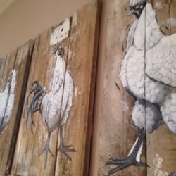 White Horse - An example of the decorations at the pub.