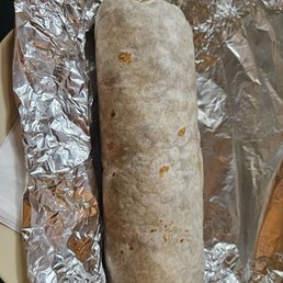 Regular asada burrito Regular asada burrito