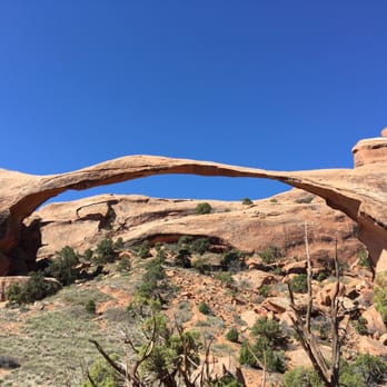 Arches National Park - Landscape Arch at Devil's Garden - Parks Near Me