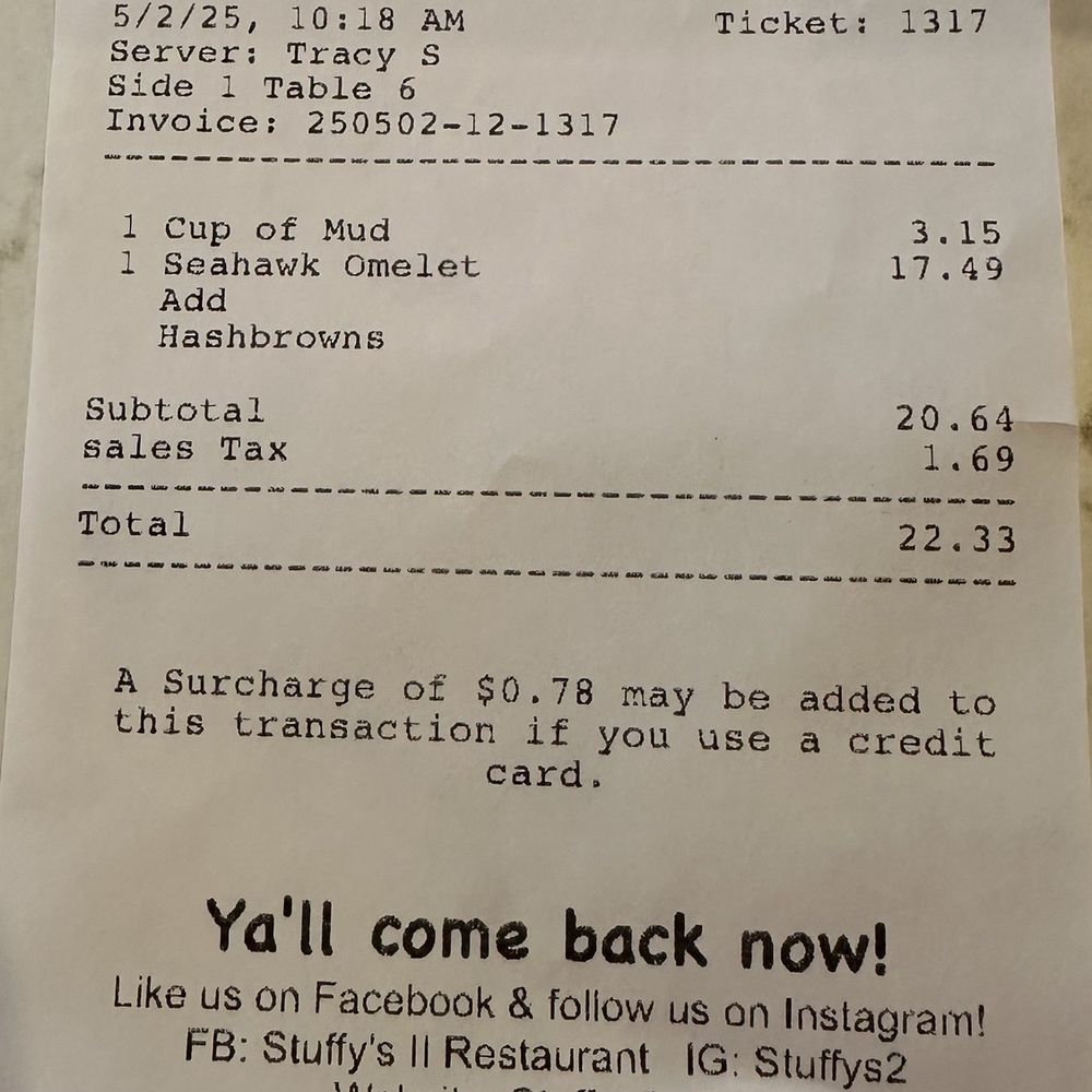Stuffy's II - They call coffee MUD - Breakfast & Brunch Near Me - Longview, Washington Stuffy's II - They call coffee MUD - Breakfast & Brunch Near Me - Longview, Washington