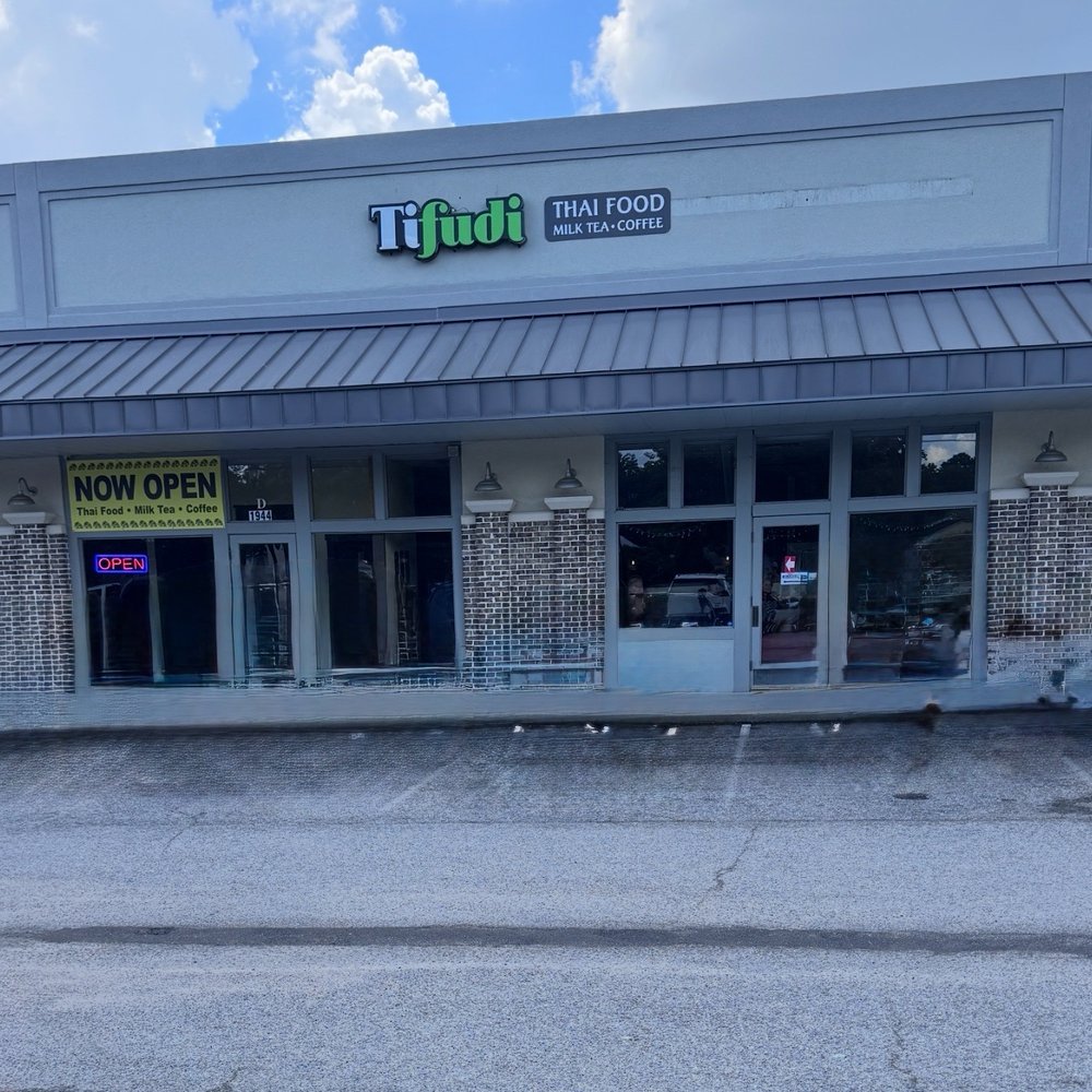 Tifudi - The front and parking area - Thai Near Me - Augusta, Georgia