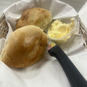 Tondero Peruvian Cuisine - Complimentary bread and butter. It's served warm and soft. - Peruvian Near Me - Pico Rivera, California Tondero Peruvian Cuisine - Complimentary bread and butter. It's served warm and soft. - Peruvian Near Me - Pico Rivera, California