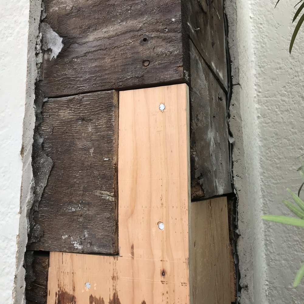 Paramount Builders - Patch not tied into surrounding wall - General Contractors Near Me - Tracy, California