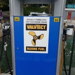 Don's Marina - New Gas Pump