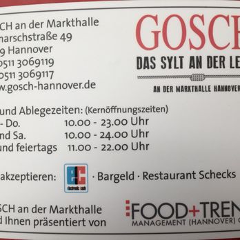 Gosch Sylt - Seafood Near Me - Hanover, NI Gosch Sylt - Seafood Near Me - Hanover, NI