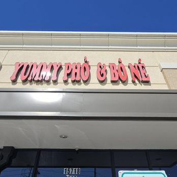 Yummy Pho & Bo Ne - Sign - Vietnamese Near Me - Pearland, Texas