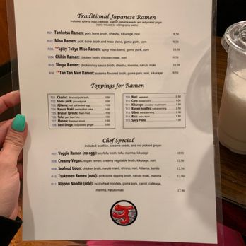 JY Ramen - Menu - Ramen Near Me - San Antonio, Texas