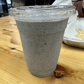 Burger-Chan - Black sesame milk shake - Burgers Near Me - Houston, Texas Burger-Chan - Black sesame milk shake - Burgers Near Me - Houston, Texas
