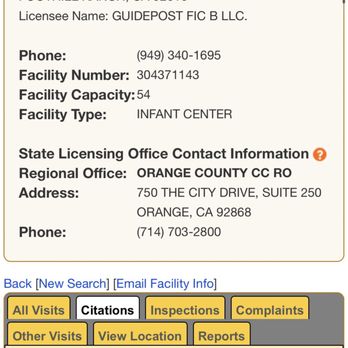 Guidepost Montessori at Foothill Ranch - Total Citations for Guidepost Montessori Foothill Ranch per California Department of Social Services website - Preschools Near Me - Foothill Ranch, California Guidepost Montessori at Foothill Ranch - Total Citations for Guidepost Montessori Foothill Ranch per California Department of Social Services website - Preschools Near Me - Foothill Ranch, California